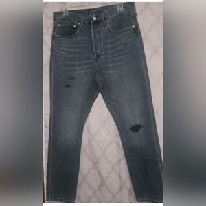 COPY - Levi's 501 S Jeans Mens Tapered Regular Slim Fit Button Fly Pants W30 L2…